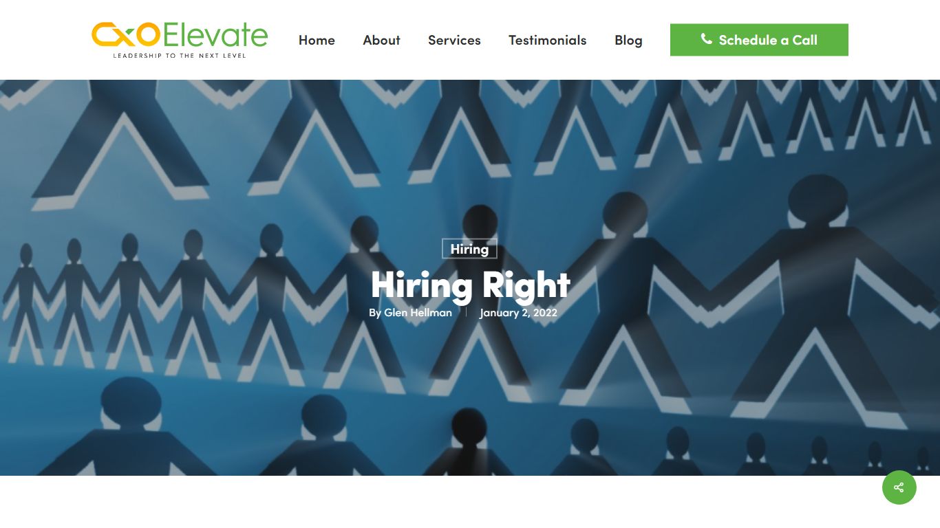 Hiring Right – CXO Elevate